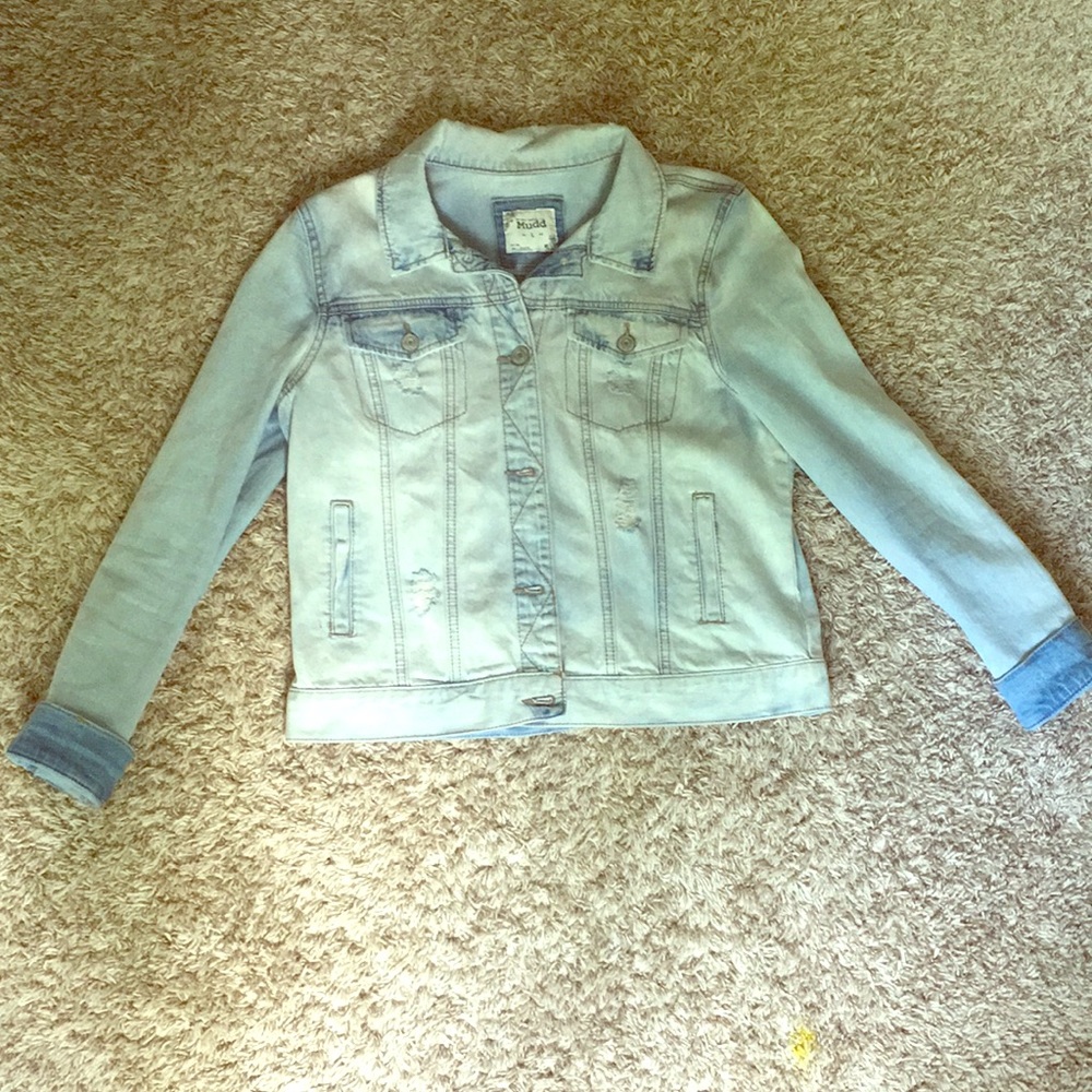 Light washed jeans jacket